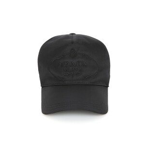 프라다 리나일론 엠브로이드 베이스볼 모자 2HC179