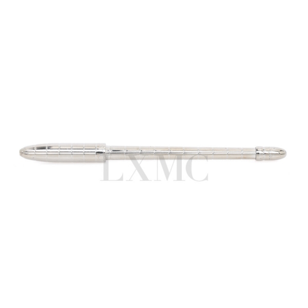 미스코코,루이비통 스틸 아젠다 볼펜 N75004 은장 퀼팅 미니펜 PEN
