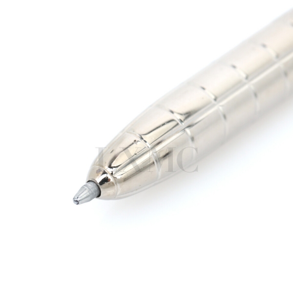 미스코코,루이비통 스틸 아젠다 볼펜 N75004 은장 퀼팅 미니펜 PEN