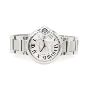 까르띠에 발롱블루 워치 36MM 여성 시계 W69011Z4 보증서